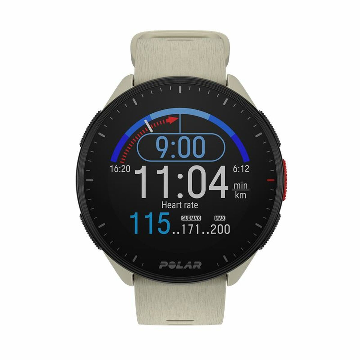 Karóra Sport Polar Fehér 1,2"